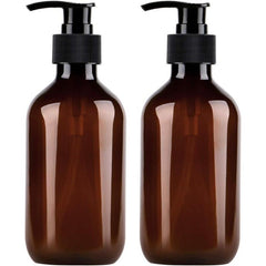 Brown Soap Dispenser Countertop Lotion Bottle Pump Bathroom