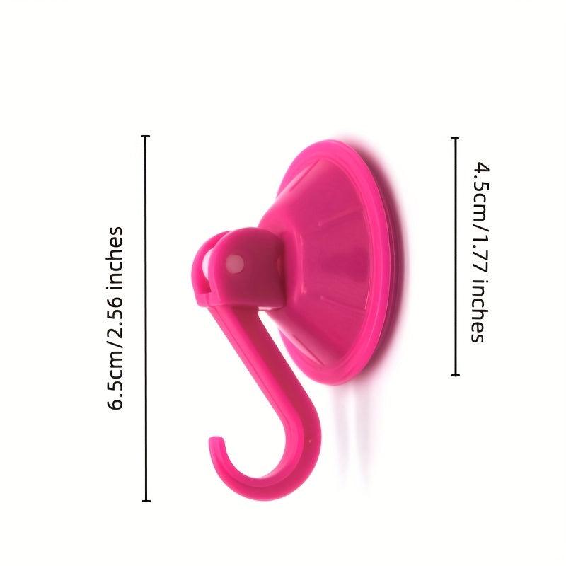 5pcs Strong Suction Cup Hooks Heavy Duty Hanger