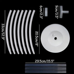 Transparent Balloon Stand Party Birthday Wedding Ring Balloon Support