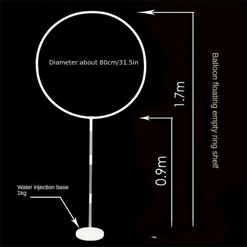 Transparent Balloon Stand Party Birthday Wedding Ring Balloon Support