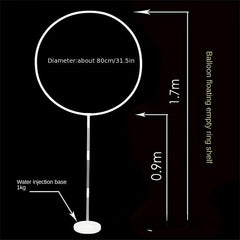 Transparent Balloon Stand Party Birthday Wedding Ring Balloon Support