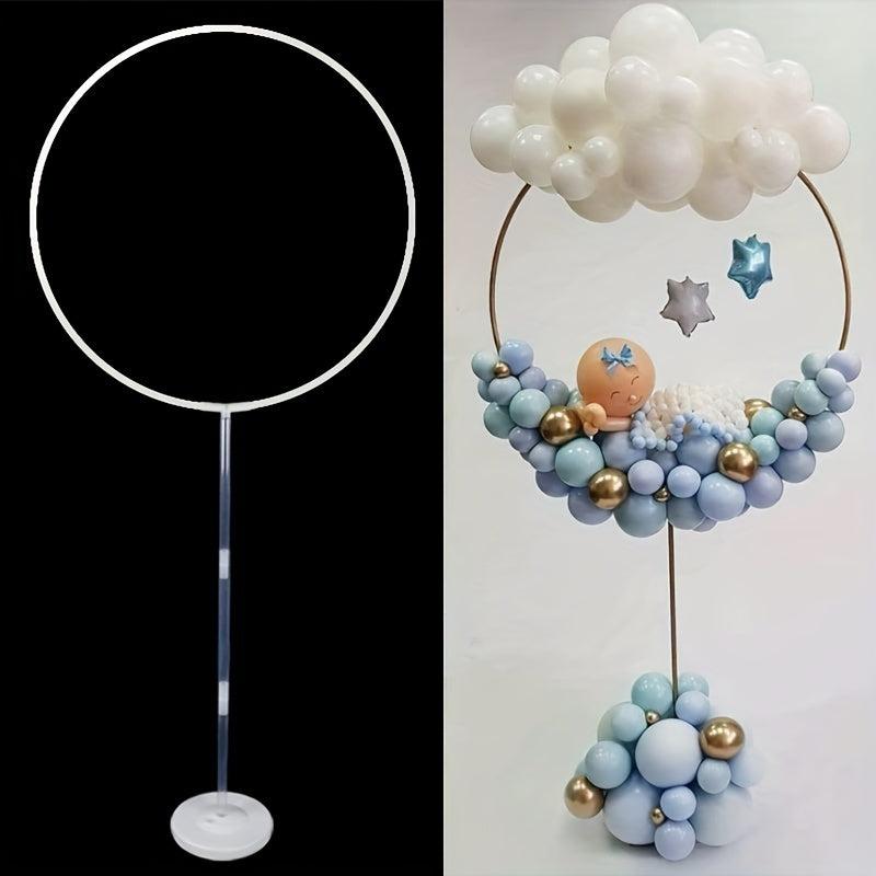 Transparent Balloon Stand Party Birthday Wedding Ring Balloon Support