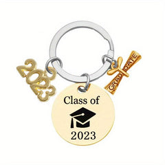 Class Of 5138 Graduation Stainless Steel Keychain Inspirational Gift