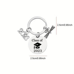 Class Of 5138 Graduation Stainless Steel Keychain Inspirational Gift
