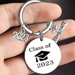 Class Of 5138 Graduation Stainless Steel Keychain Inspirational Gift