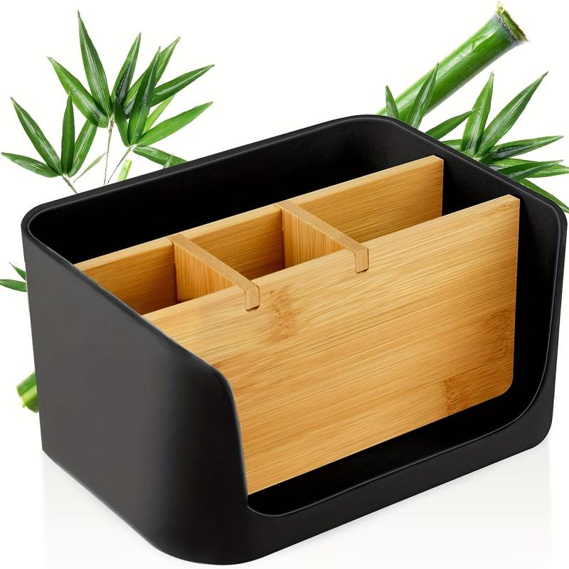 Desktop Storage Box Office Organizer Phone Tablet Stand Pen Rack Letter Holder
