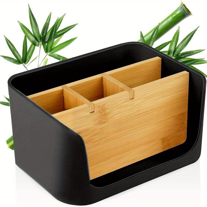 Desktop Storage Box Office Organizer Phone Tablet Stand Pen Rack Letter Holder
