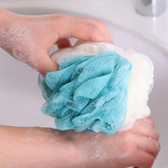 Two Tone Bath Flower Bath Ball Shower Loofah Exfoliating Sponge