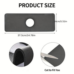 Sink Faucet Draining Mat Absorbent Pad Non-slip Mat