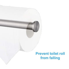 Stainless Steel Toilet Paper Holder Wall Mounted Tissue Roll Shelf