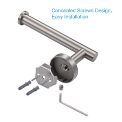 Stainless Steel Toilet Paper Holder Wall Mounted Tissue Roll Shelf