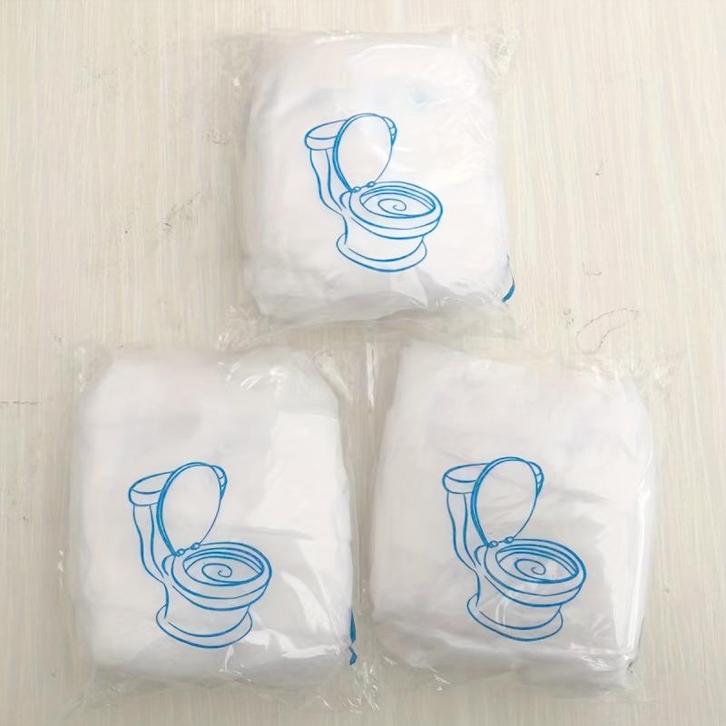 10pcs Disposable Toilet Mat Thickened Non-woven Slip-on Seat Cushio