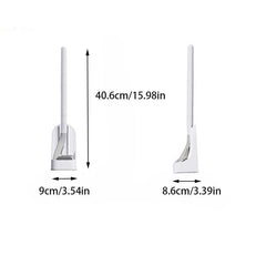 Silicone Bristle Golf Toilet Brush & Holder - Household Cleaning Brush