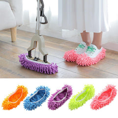 Chenille Mopping Slippers - Easy to Clean & Comfortable