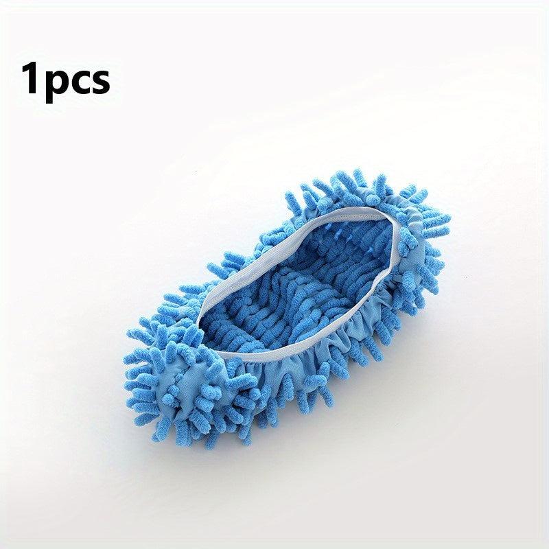 Chenille Mopping Slippers - Easy to Clean & Comfortable