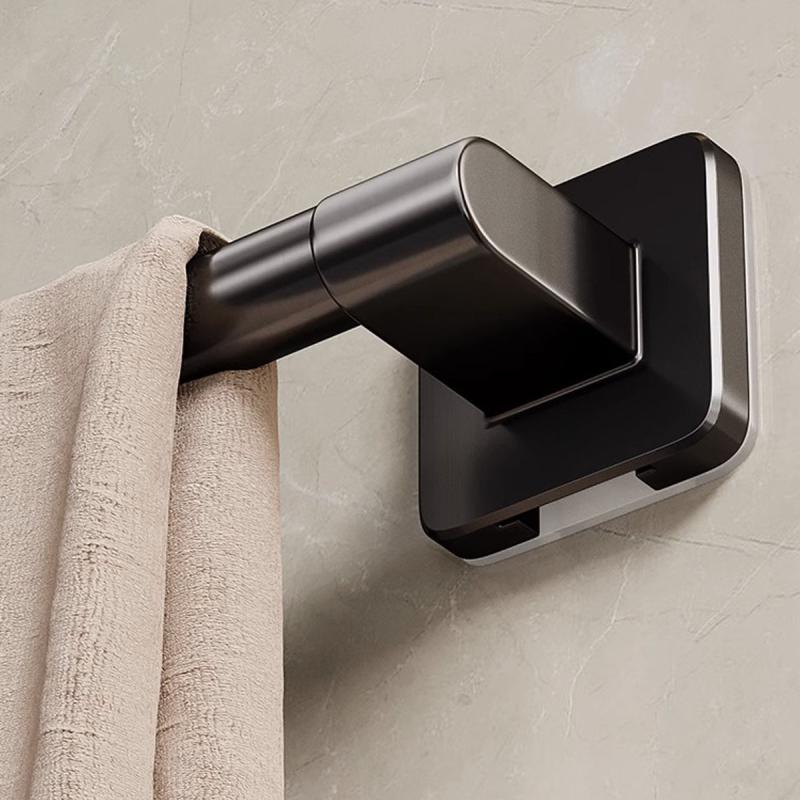 Bathroom Punch Towel Bar Wall Mounted Towel Holder