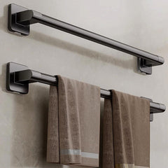 Bathroom Punch Towel Bar Wall Mounted Towel Holder