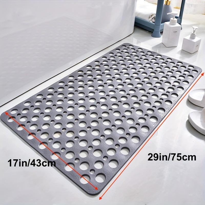 Bathroom Non Slip Mat With Suction Cup Round Hole Bathroom Massage Ring