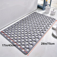 Bathroom Non Slip Mat With Suction Cup Round Hole Bathroom Massage Ring