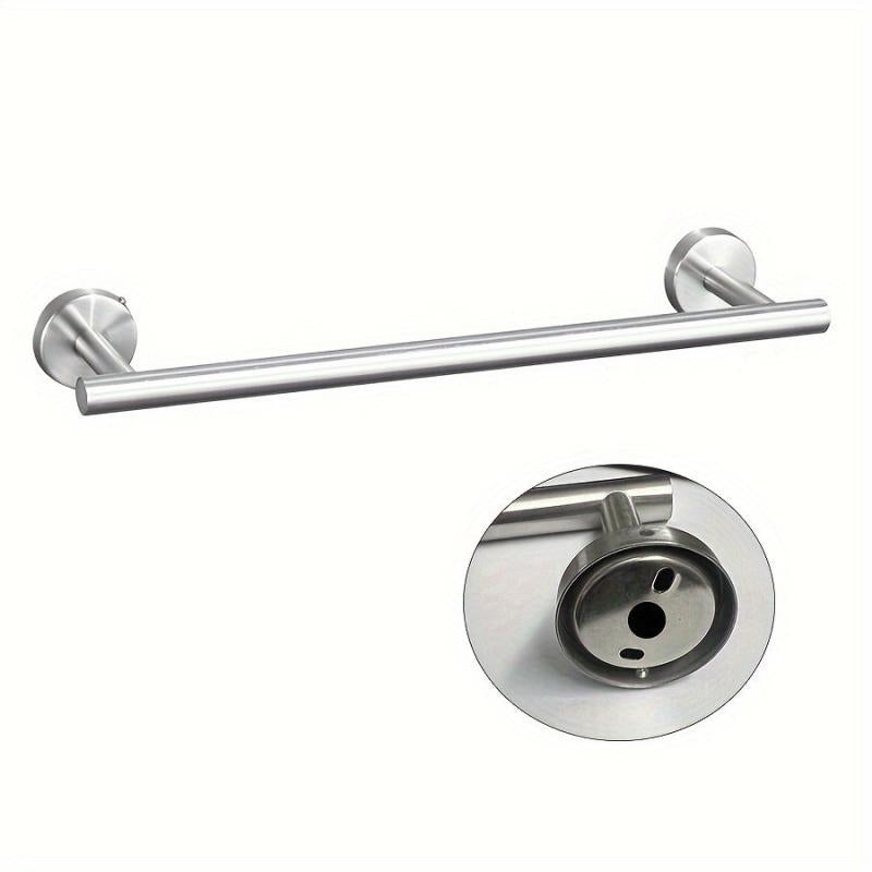 5pcs Bathroom Hardware Set with Towel Bar, Paper Holder, Robe Hooks