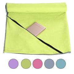 Microfiber Towels Fast Drying Compact 4 Sizes Beach Hiking Yoga Swim Camping