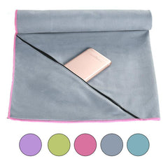 Microfiber Towels Fast Drying Compact 4 Sizes Beach Hiking Yoga Swim Camping