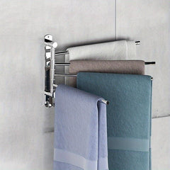Stainless Steel Folding Toilet Towel Bar with Bracket