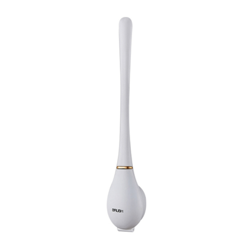 Wall Mounted Toilet Brush With Holder Long Handle Toilet Cleaning Brush