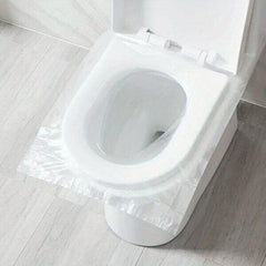 Waterproof Disposable Toilet Seat Covers for Public Restrooms - Travel Size