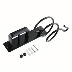 Wall Mounted Hair Dryer And Straightener Holder