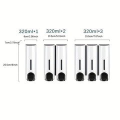 Manual Press Soap Dispenser Wall Mounted Drip Type