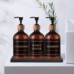 Bathroom Jar Storage Labels Set