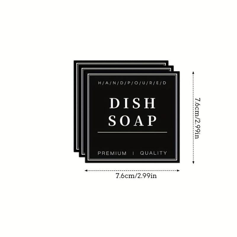 Bathroom Jar Storage Labels Set
