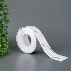 1pc Self Adhesive Caulk Tape Sealant Strip for Bath & Toilet