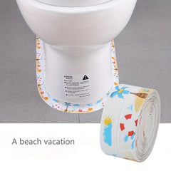 1pc Self Adhesive Caulk Tape Sealant Strip for Bath & Toilet