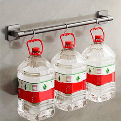 Self-Adhesive Bathroom Towel Rack - No Drilling Towel Hanger
