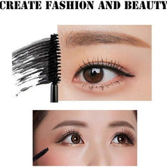 2pcs Empty Mascara Tube With Funnel Portable Dispenser