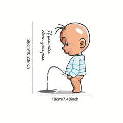 Cartoon Toilet Cover Sticker Waterproof Toilet Decoration