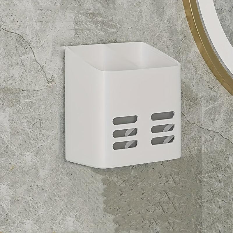 Bathroom Comb and Toothpaste Rack Wall Hanging