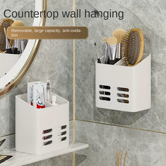 Bathroom Comb and Toothpaste Rack Wall Hanging