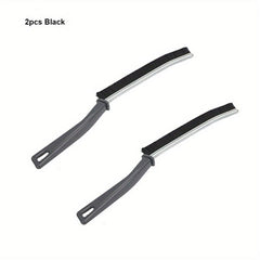 2pcs Tile Dead Angle Cleaning Brush Window Slot Groove Dust Brush