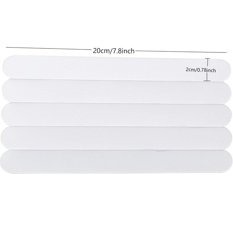 5pcs Anti Slip Shower Stickers Bath Safety Strips Non Slip Strips For Showers