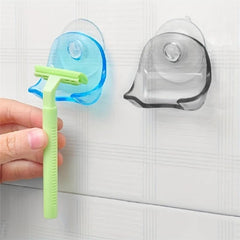 Wall Mounted Shaver Toothbrush Holder with Suction Cup