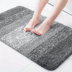 Thick Microfiber Bathroom Rug Mat Non Slip Plush Bath Blanket