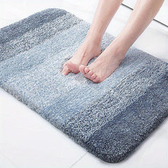 Thick Microfiber Bathroom Rug Mat Non Slip Plush Bath Blanket