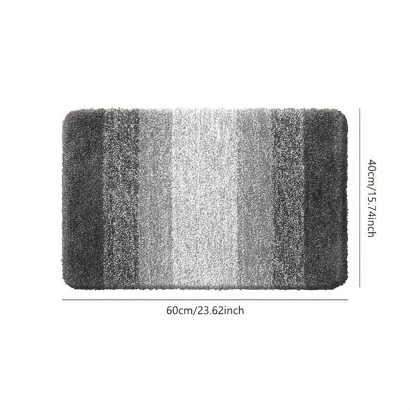 Thick Microfiber Bathroom Rug Mat Non Slip Plush Bath Blanket