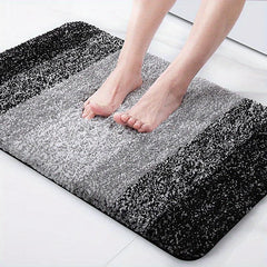 Thick Microfiber Bathroom Rug Mat Non Slip Plush Bath Blanket