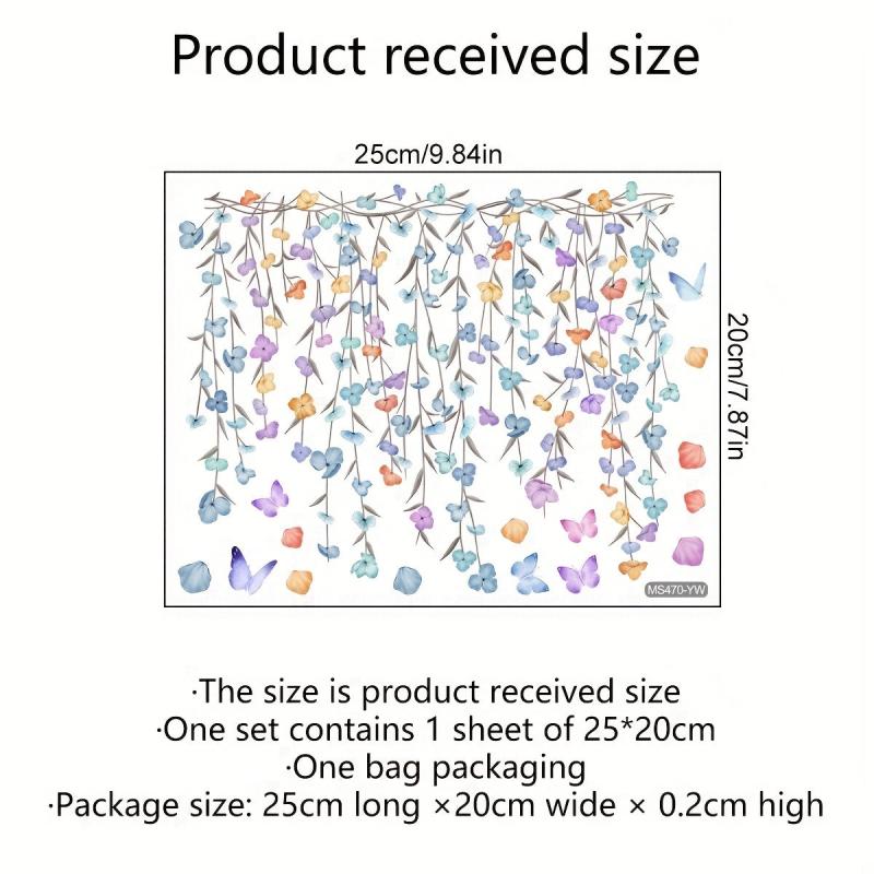 Butterfly Wall Sticker for Bathroom and Home Decor Self Adhesive and Removable