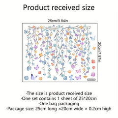 Butterfly Wall Sticker for Bathroom and Home Decor Self Adhesive and Removable