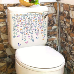 Butterfly Wall Sticker for Bathroom and Home Decor Self Adhesive and Removable